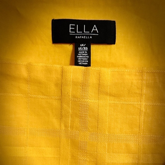 Beautiful Yellow plus size midi dress by Ella … - Picture 8 of 10